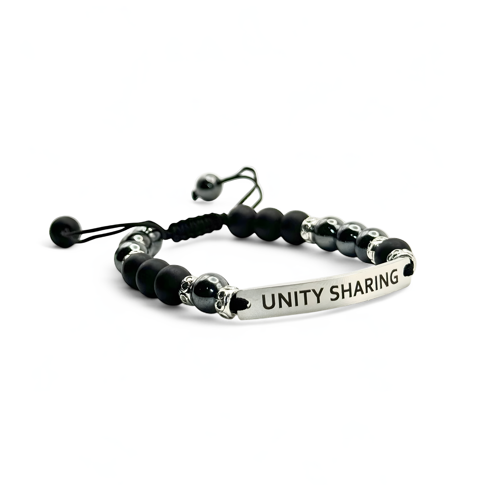 Onyx Chain – Silver Strength