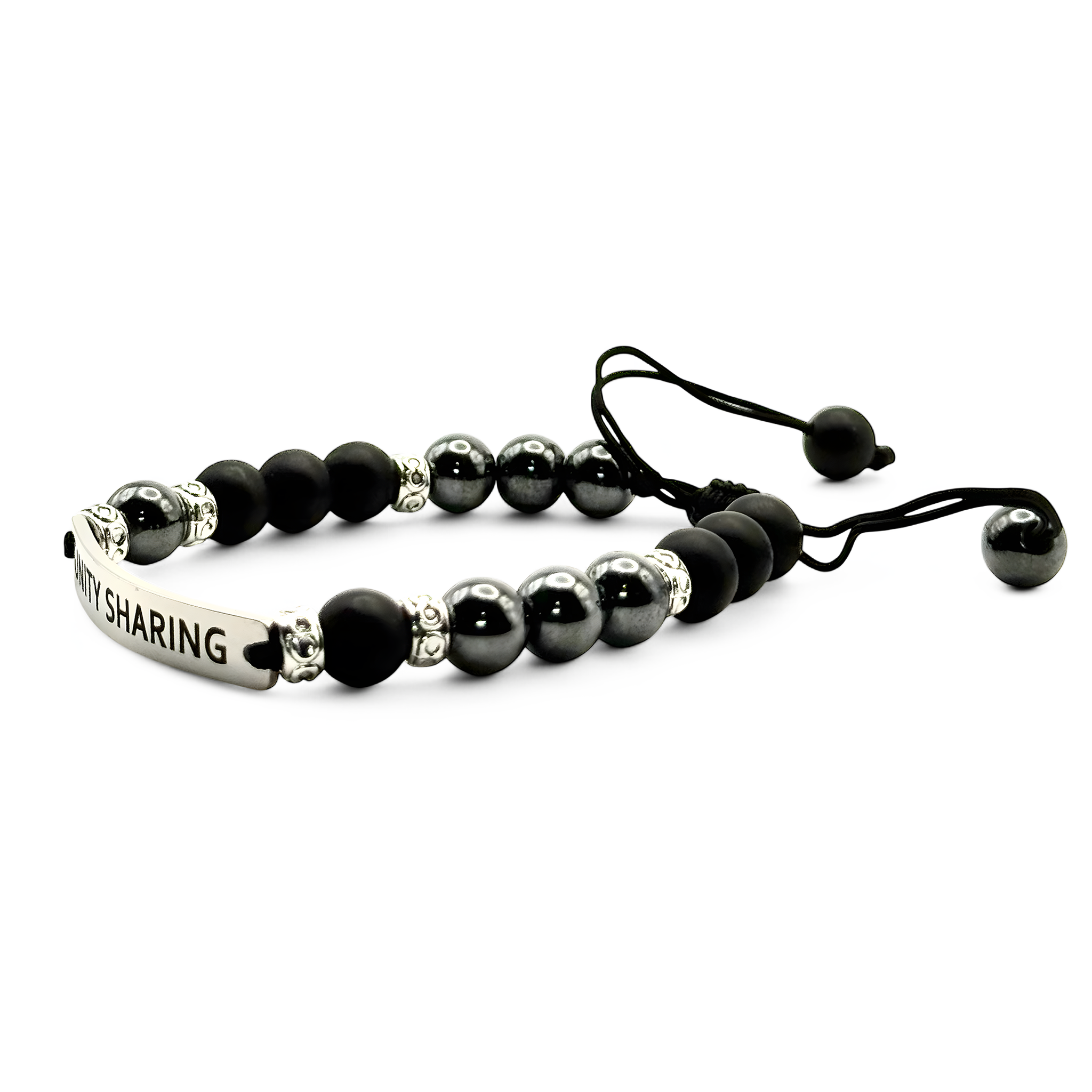 Onyx Chain – Silver Strength